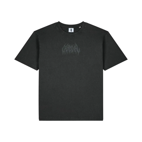 Cardinal - Oversize T-Shirt - Hardcore logo - Washed Black