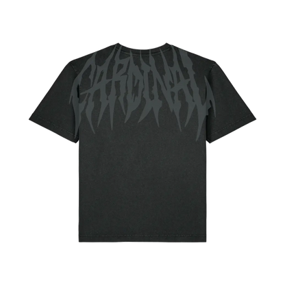 Cardinal - Oversize T-Shirt - Hardcore logo - Black - Back