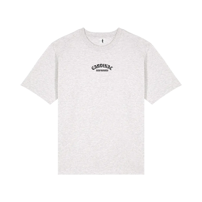Cardinal - Oversize T-Shirt - Gothic punchline - Grey - Front view