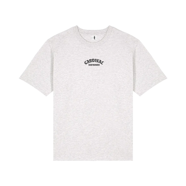 Cardinal - T-Shirt Oversize - Gothic punchline - Cool Heather Grey