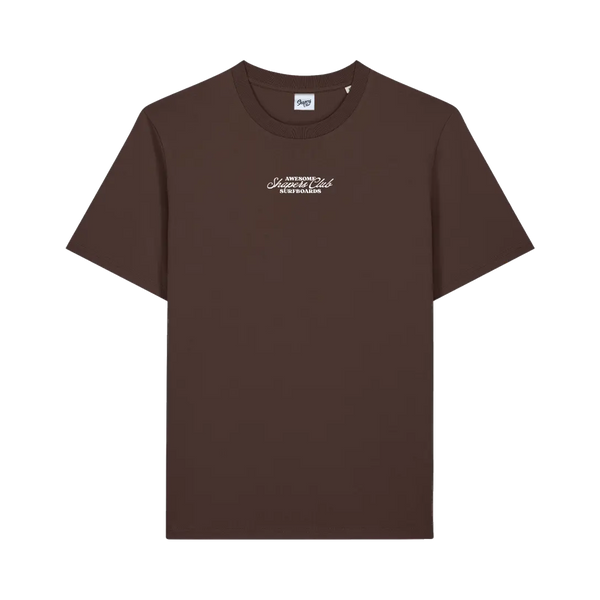 Shapers Club - T-Shirt Regular - Awesome surfboards - Marron