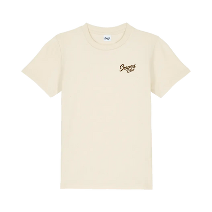 Shapers Club - Kids T-Shirt - Shaka Wave - Beige - Front view