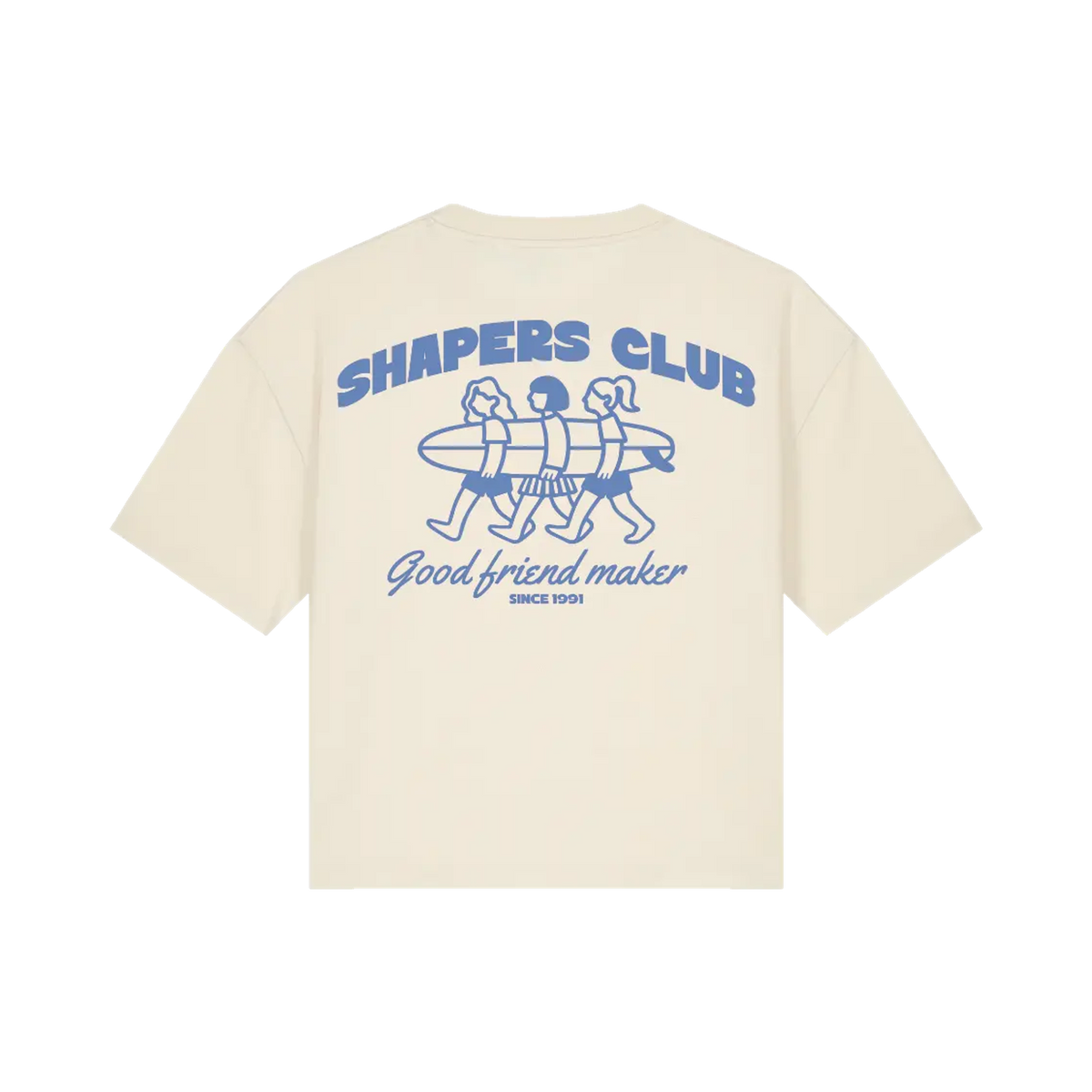 Shapers Club - Women's T-shirt - GFM women - Beige - Back side