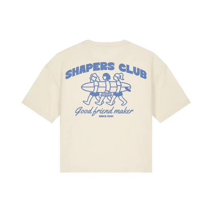Shapers Club - Women's T-shirt - GFM women - Beige - Back side
