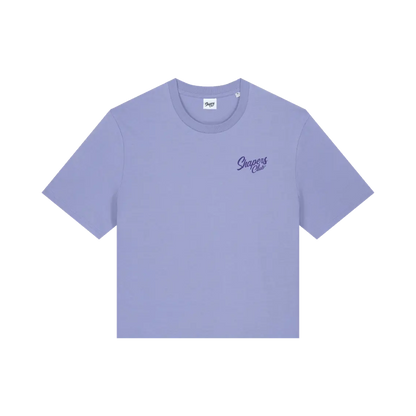 Shapers Club - Women's T-Shirt - Hibiscus - Violet - Front view