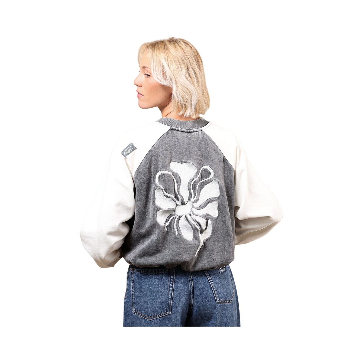 Oxbow - Sweats & hoodies - Warpedflo grey - photo 2