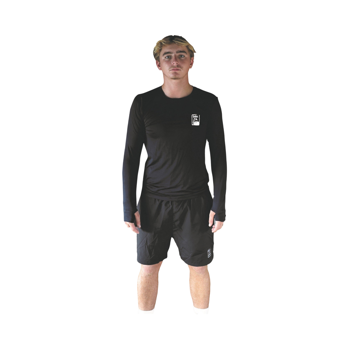 Grajagan - Long sleeve T-shirts - Top UV - Black long sleeve - photo 1
