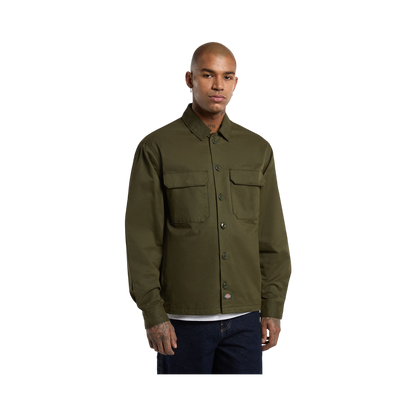 Dickies - Jackets & coveralls - 247 shacket deep depths green - photo 1