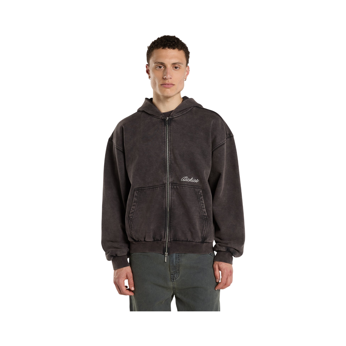 Dickies - Sweats & hoodies - Baker zipped hoodie black - photo 1