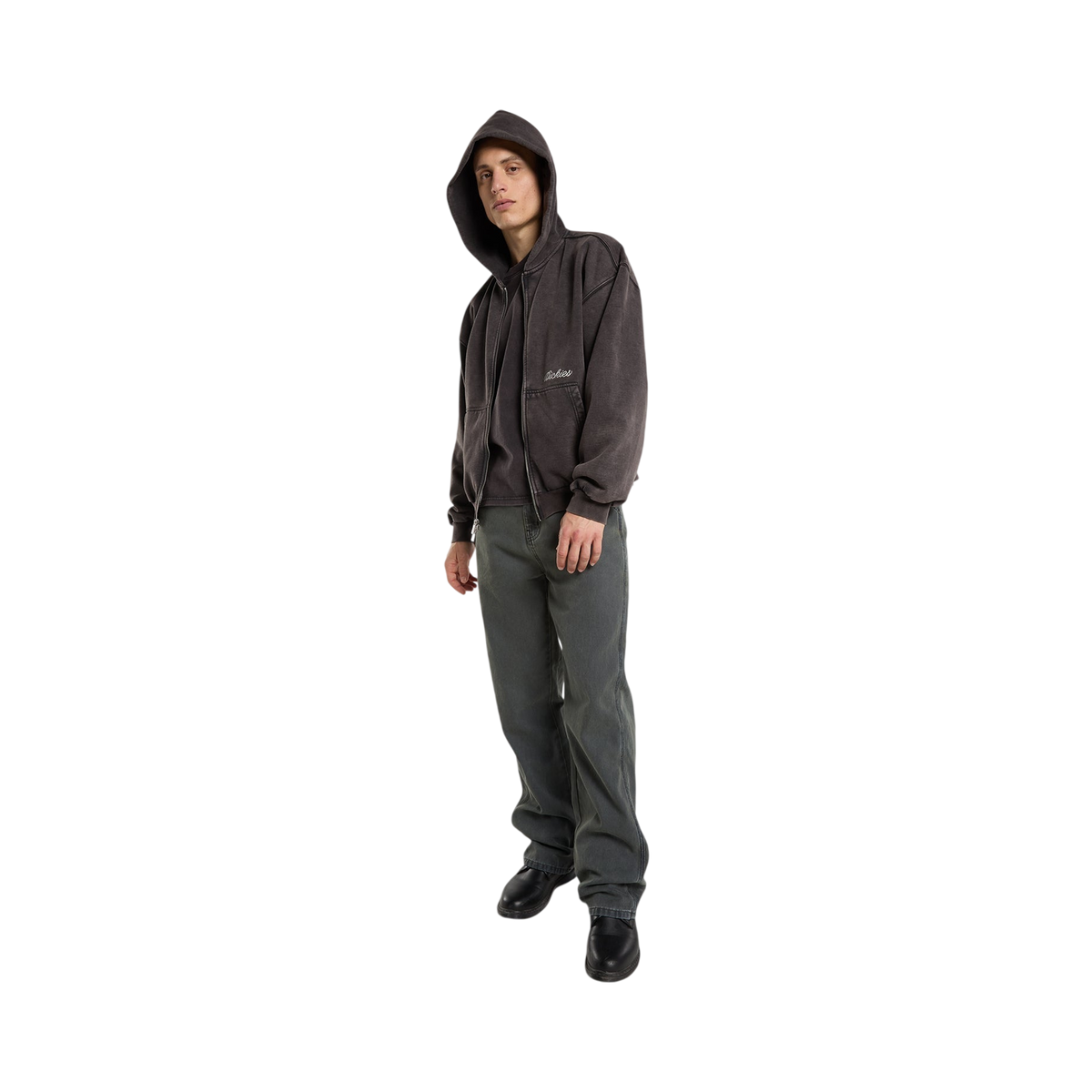 Dickies - Sweats & hoodies - Baker zipped hoodie black - photo 3