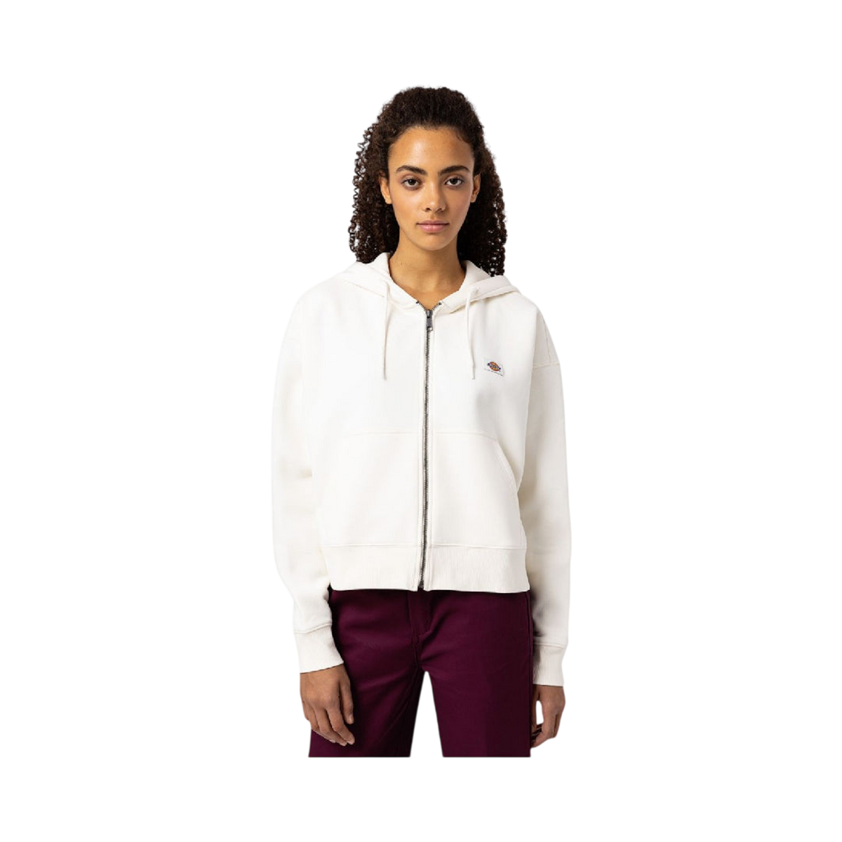 Dickies - Sweats & hoodies - Oakport zipped hoodie W ecru white - photo 3