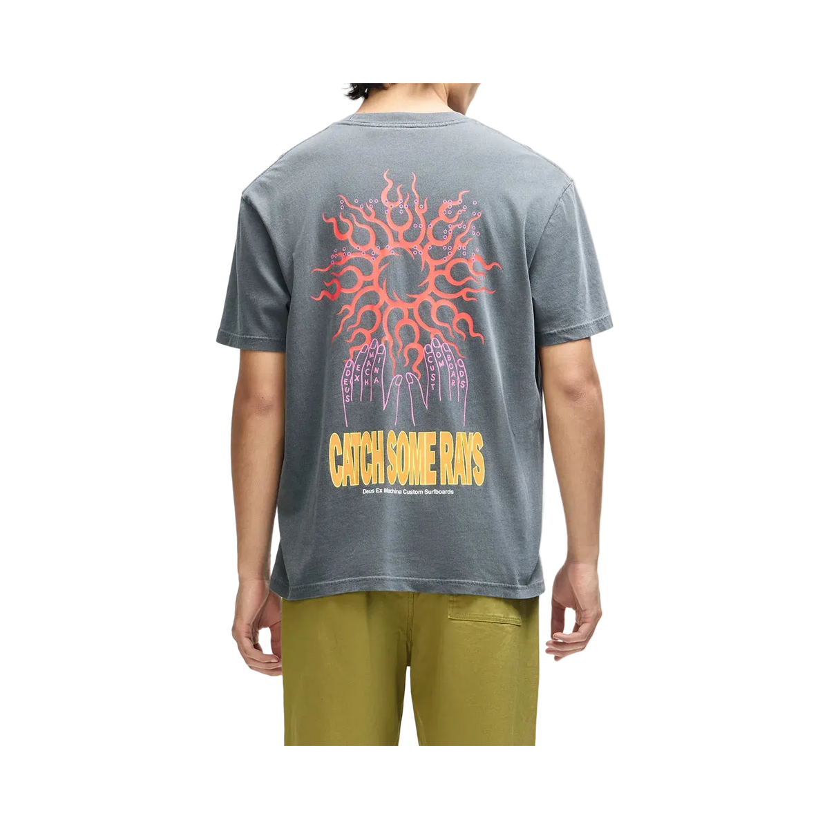 Deus ex machina - T-shirts - Catchin rays grey Deus ex machina
