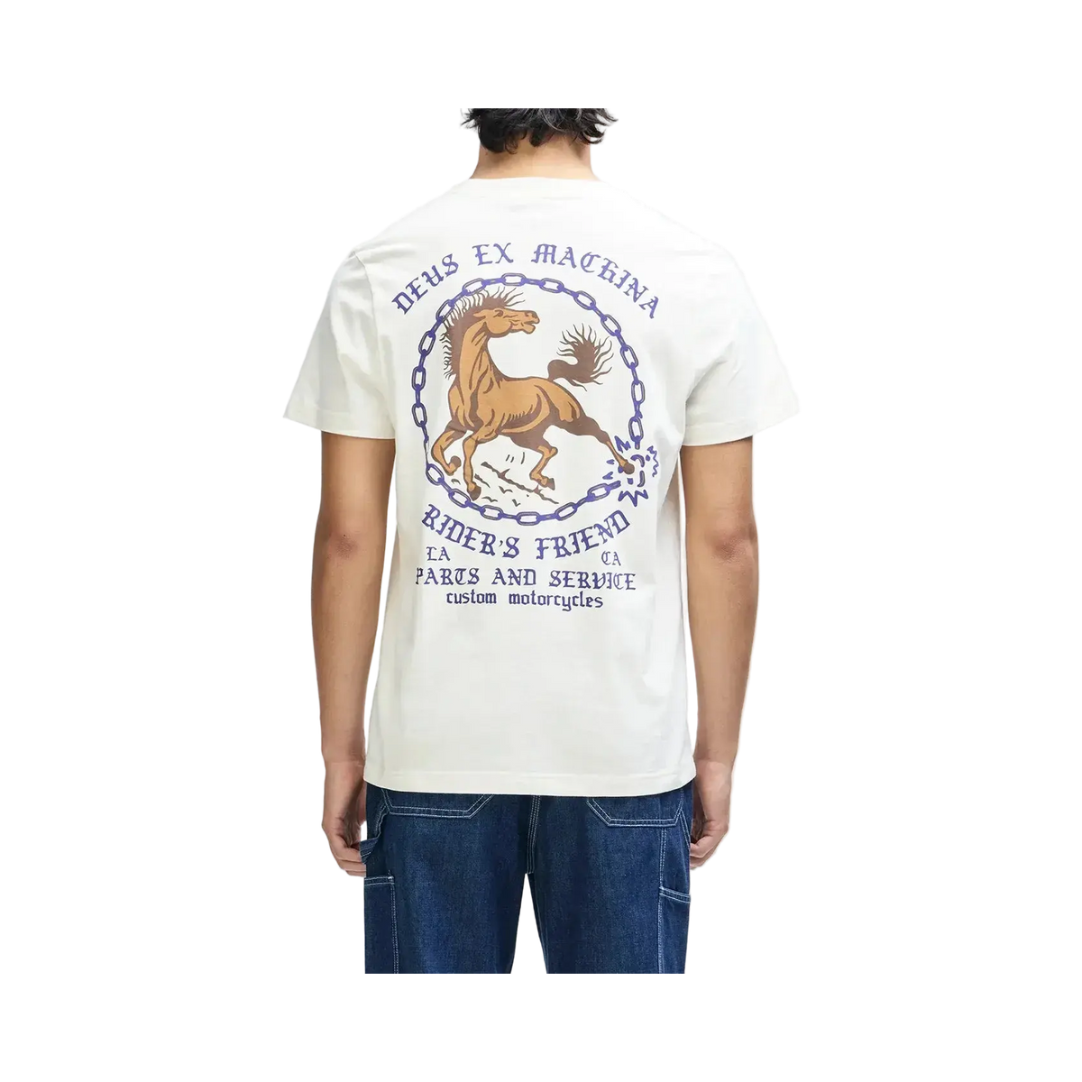 Deus ex machina - T-shirts - Unchained white Deus ex machina tee