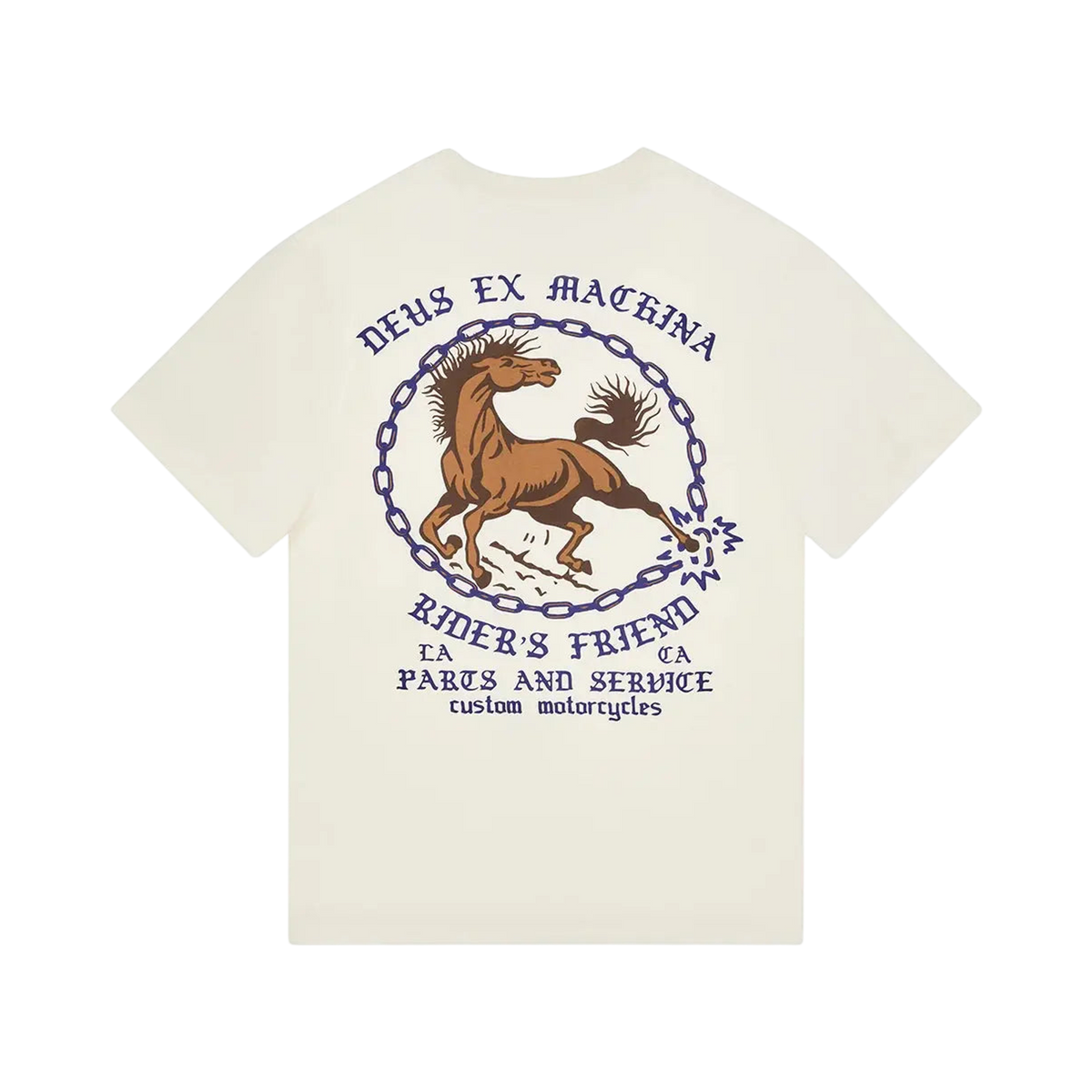 Deus ex machina - T-shirts - Unchained white Deus ex machina tee