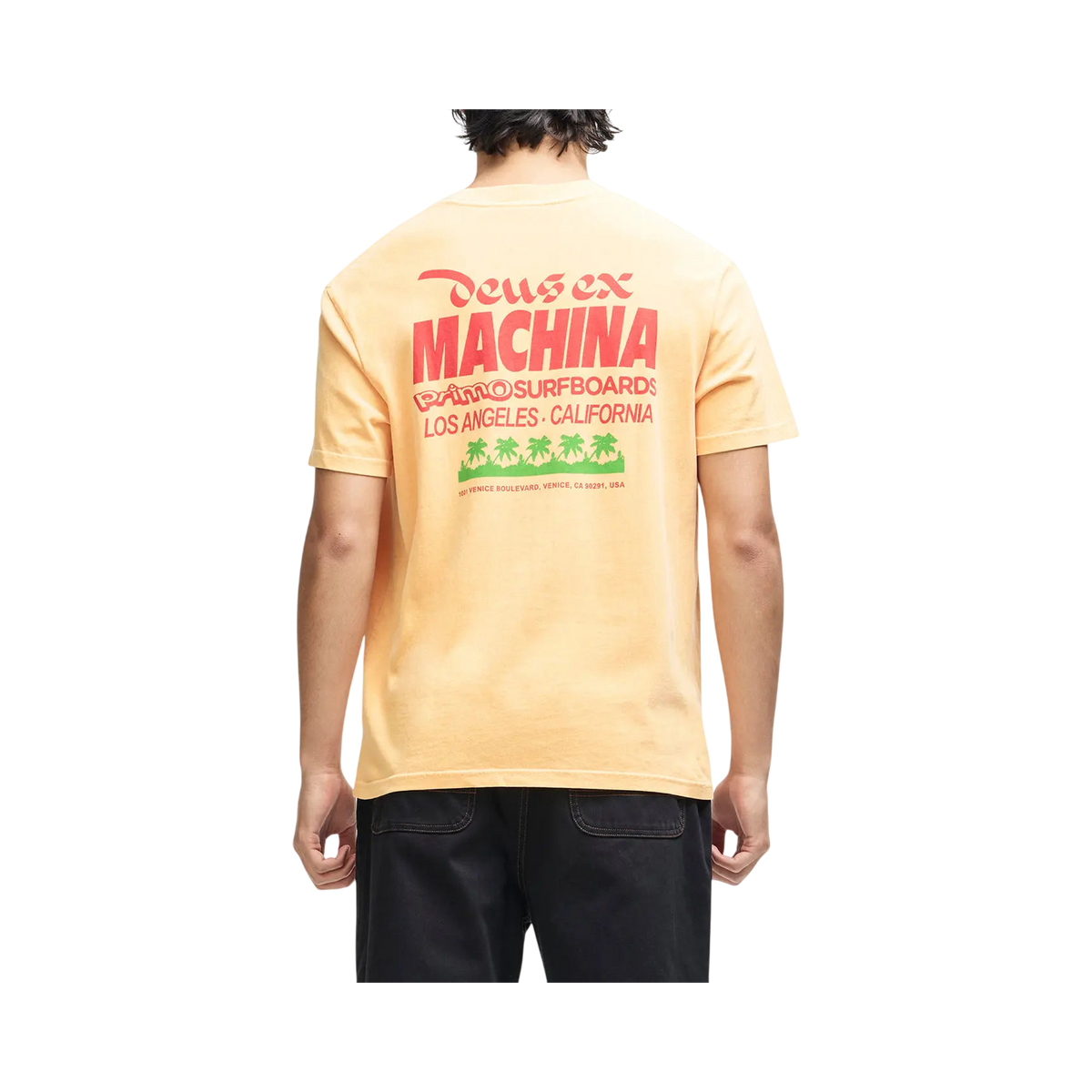 Deus ex machina - T-shirts - Primo yellow tee