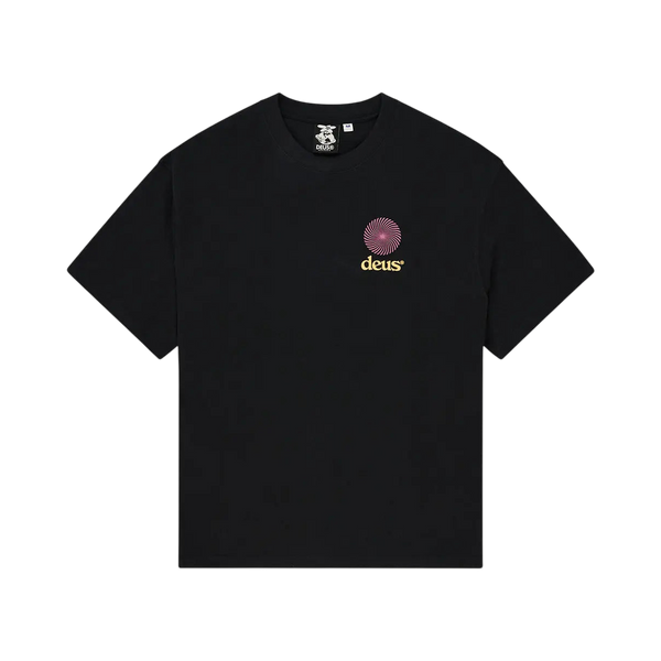 Deus ex machina - T-shirts - Strata OS tee noir