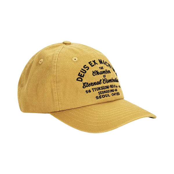 Deus ex machina - Hats - Seoul sign orange cap