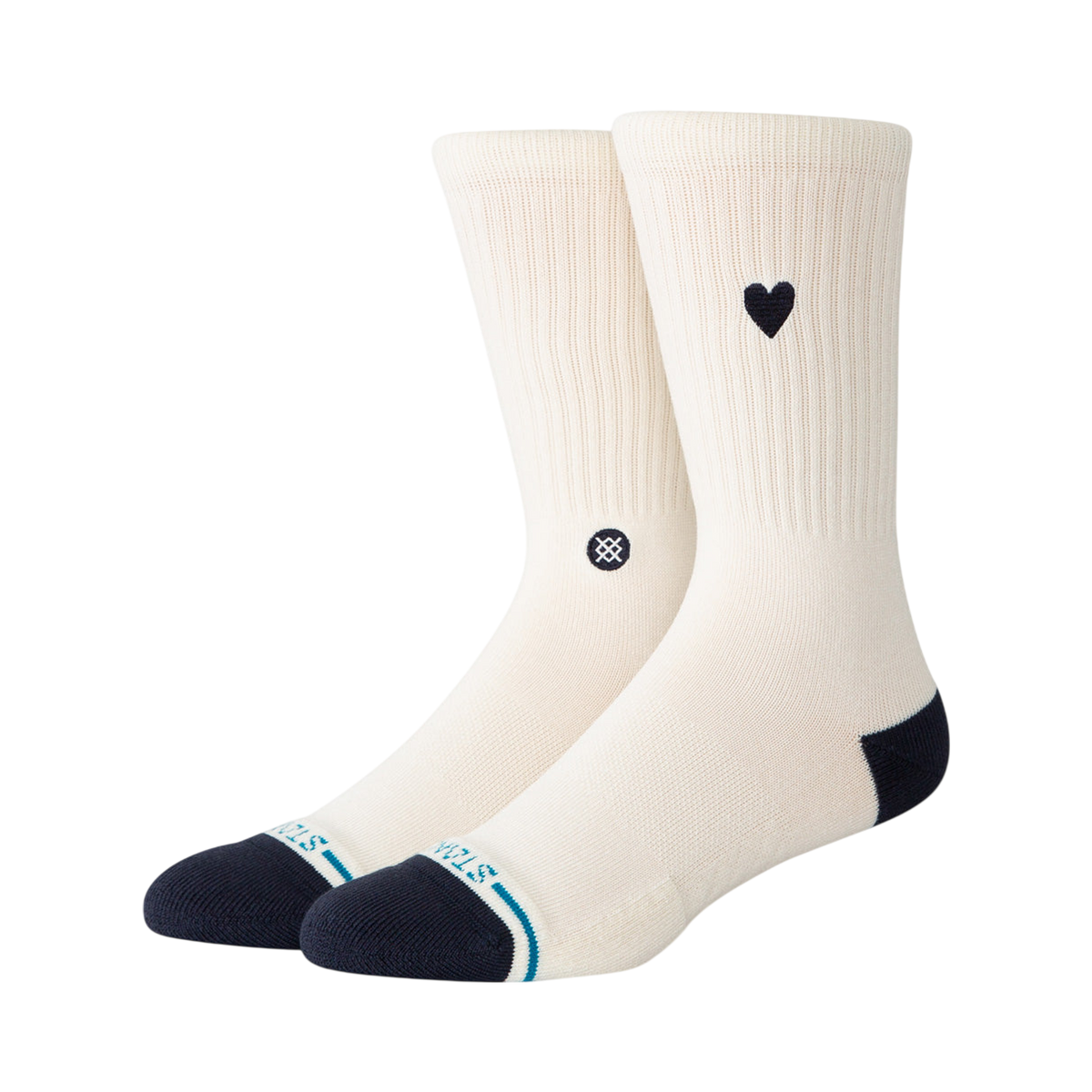Stance - Socks - Heart crew beige - photo 1