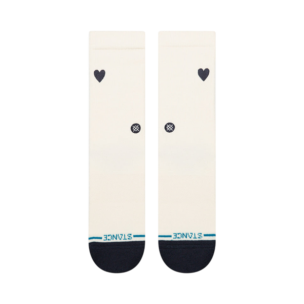Stance - Socks - Heart crew beige
