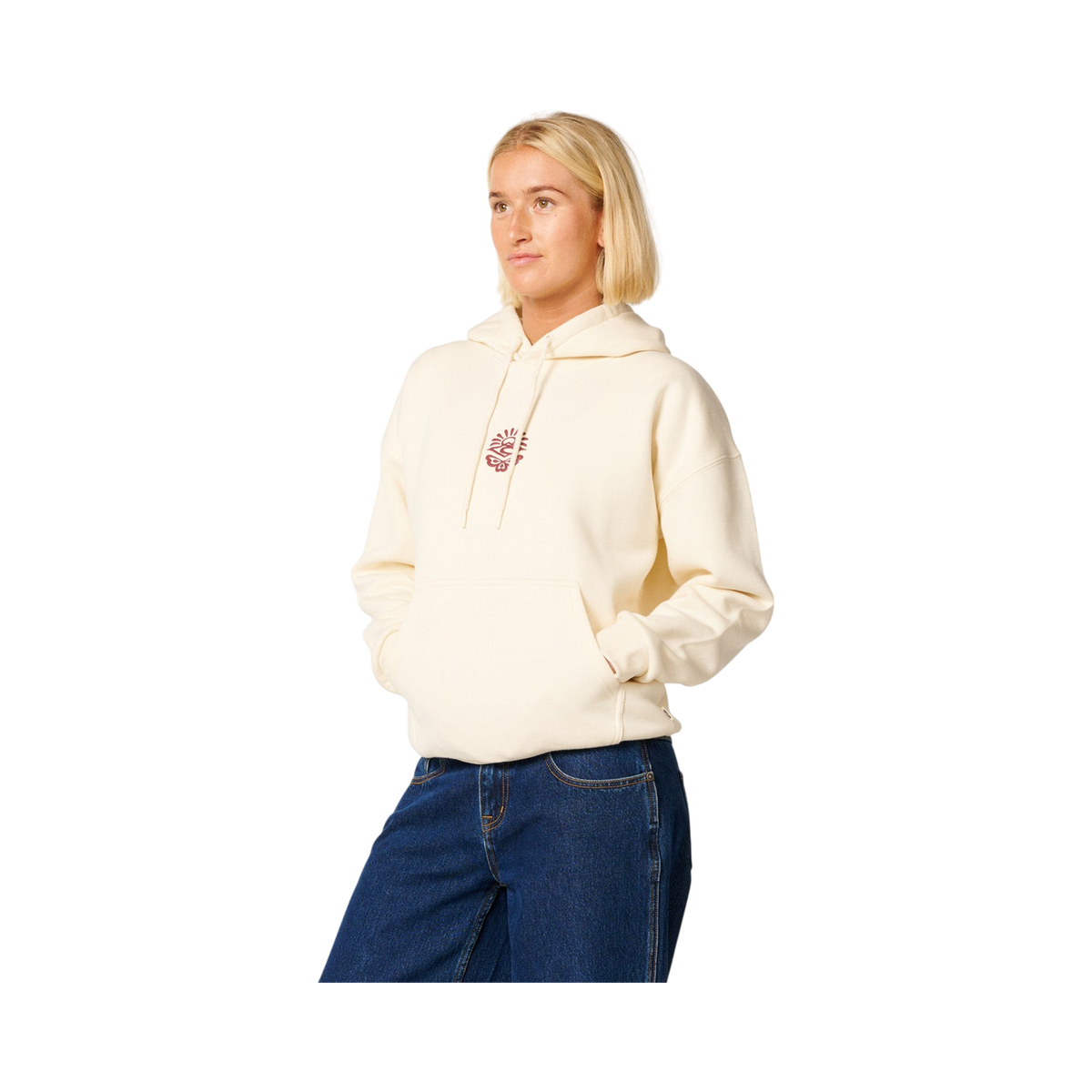 Rip curl - Sweats & hoodies - Icons Of Surf Relaxed Hood white - photo 2