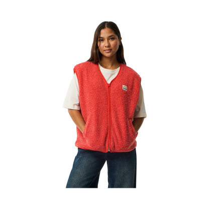 Rip curl - Sweats & hoodies - Every Day Polar Vest red - photo 1