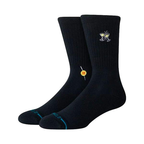 Stance - Chaussettes - Extra dirty crew noir