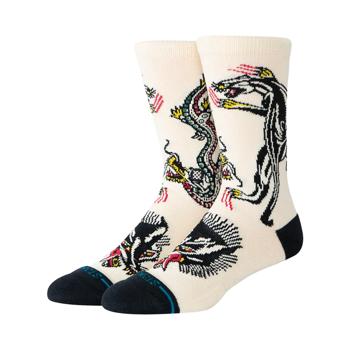 Stance - Socks - Battle crew beige United legwear & apparel Europe B.V.