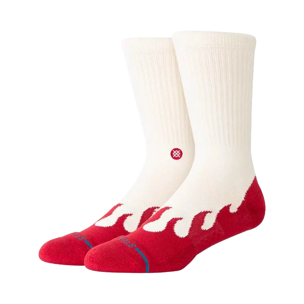 Stance - Socks - Heating up crew rouge United legwear & apparel Europe B.V.
