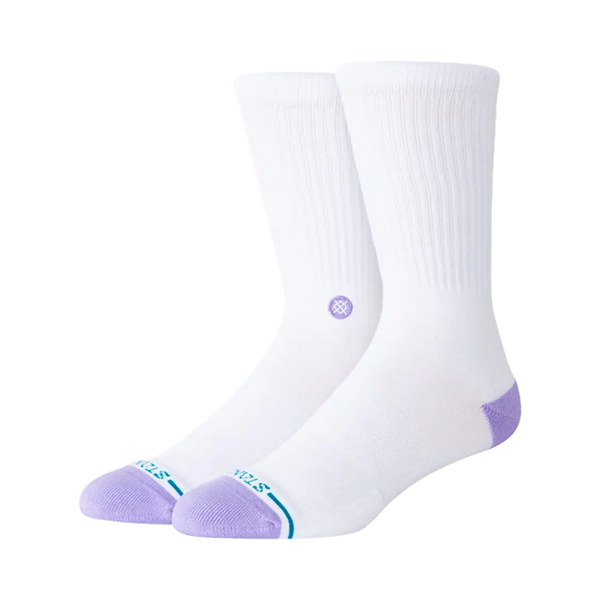Stance - Chaussettes - Icon dot crew violet