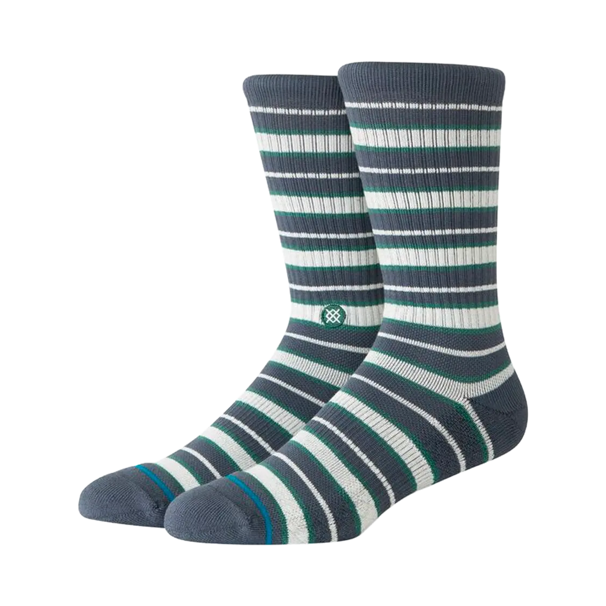 Stance - Socks - Signature stripe crew black United legwear & apparel Europe B.V.