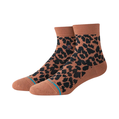 Stance - Socks - Love leopard lowrider brown United legwear & apparel Europe B.V.