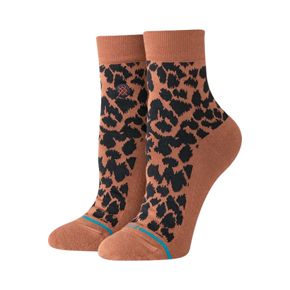Stance - Socks - Love leopard lowrider brown United legwear & apparel Europe B.V.