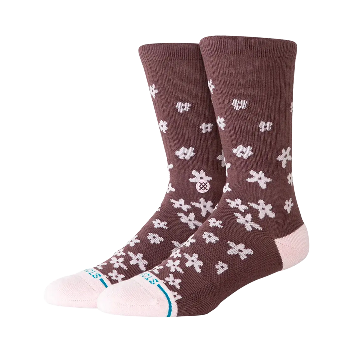 Stance - Socks - Floral dreams crew brown United legwear & apparel Europe B.V.