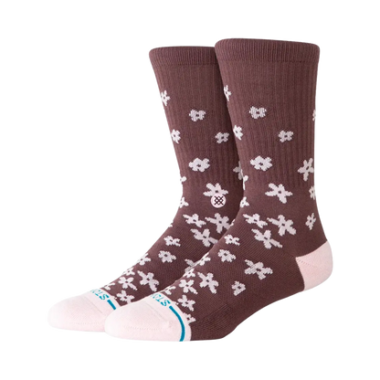 Stance - Socks - Floral dreams crew brown United legwear & apparel Europe B.V.