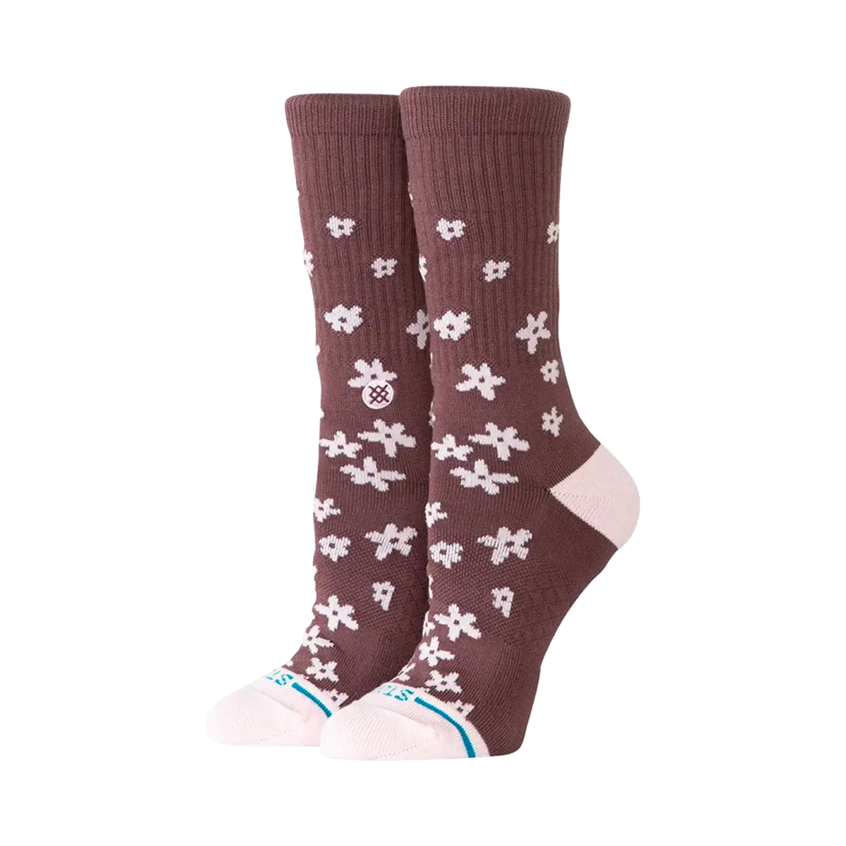 Stance - Socks - Floral dreams crew brown United legwear & apparel Europe B.V.