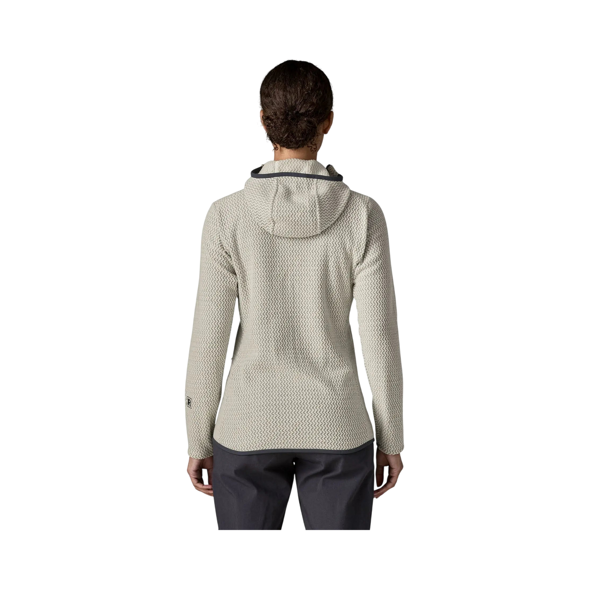 Patagonia - Sweatshirts & hoodies - W's R1 Air Full-Zip Hoody white Patagonia Purpose Trust