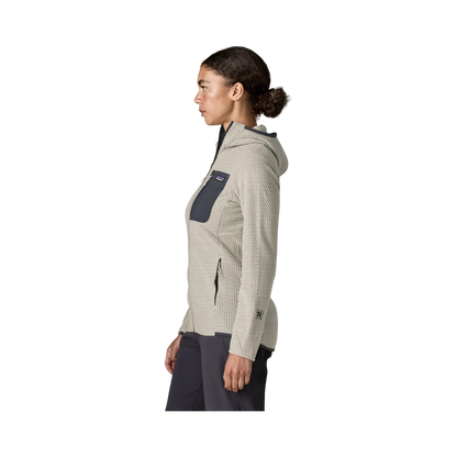 Patagonia - Sweatshirts & hoodies - W's R1 Air Full-Zip Hoody white Patagonia Purpose Trust