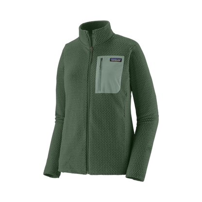 Patagonia - Jackets & coveralls - W's R1 Air Jkt green Patagonia Purpose Trust