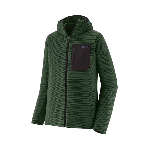 Patagonia - Sweats & hoodies - M's R1 Air Full-Zip Hoody vert