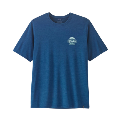 Patagonia - T-shirt - M's Cap Cool Daily Shirt - Great Waves blue Patagonia Purpose Trust