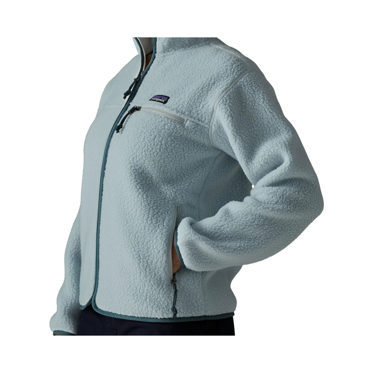 Patagonia - Jackets & Overalls - W's Retro Pile Jkt blue Patagonia Purpose Trust