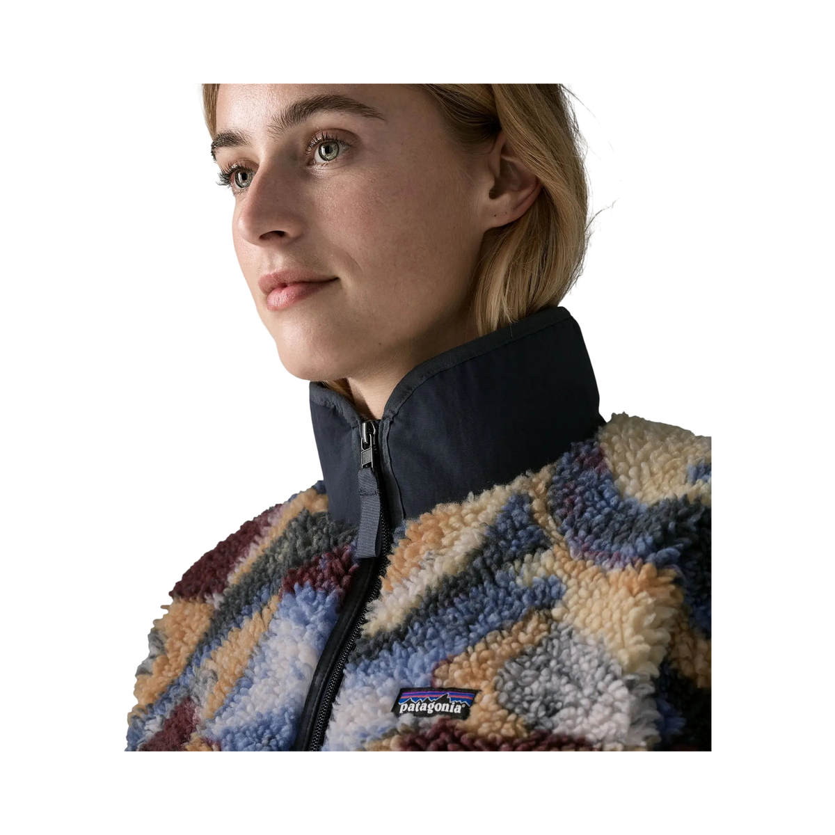 Patagonia - Jackets & Overalls - W's Classic Retro-X Jkt blue Patagonia Purpose Trust