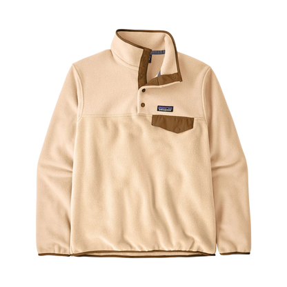 Patagonia - Pullovers & Knitwear - W's LW Synch Snap-T P/O beige Patagonia Purpose Trust