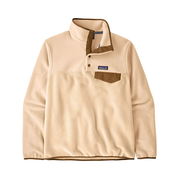 Patagonia - Pulls & mailles - W's LW Synch Snap-T P/O beige
