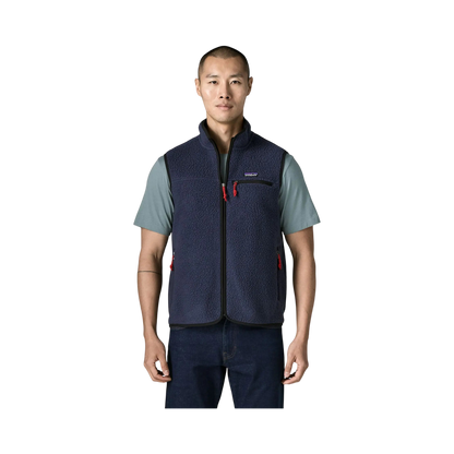 Patagonia - Jackets & coveralls - M's Retro Pile Vest blue Patagonia Purpose Trust