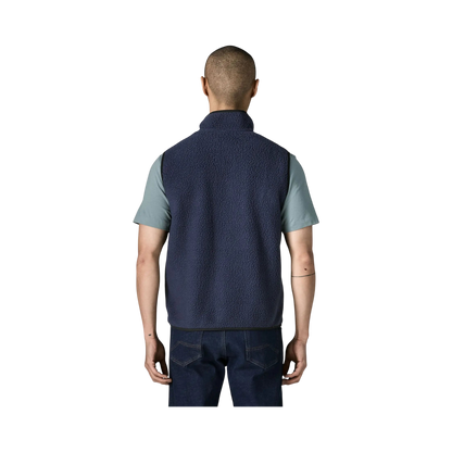Patagonia - Jackets & coveralls - M's Retro Pile Vest blue Patagonia Purpose Trust