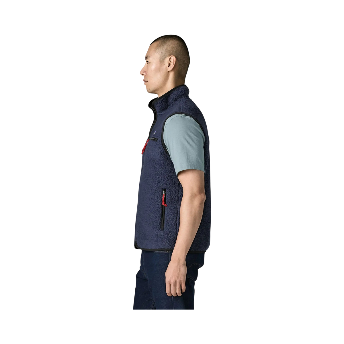 Patagonia - Jackets & coveralls - M's Retro Pile Vest blue Patagonia Purpose Trust