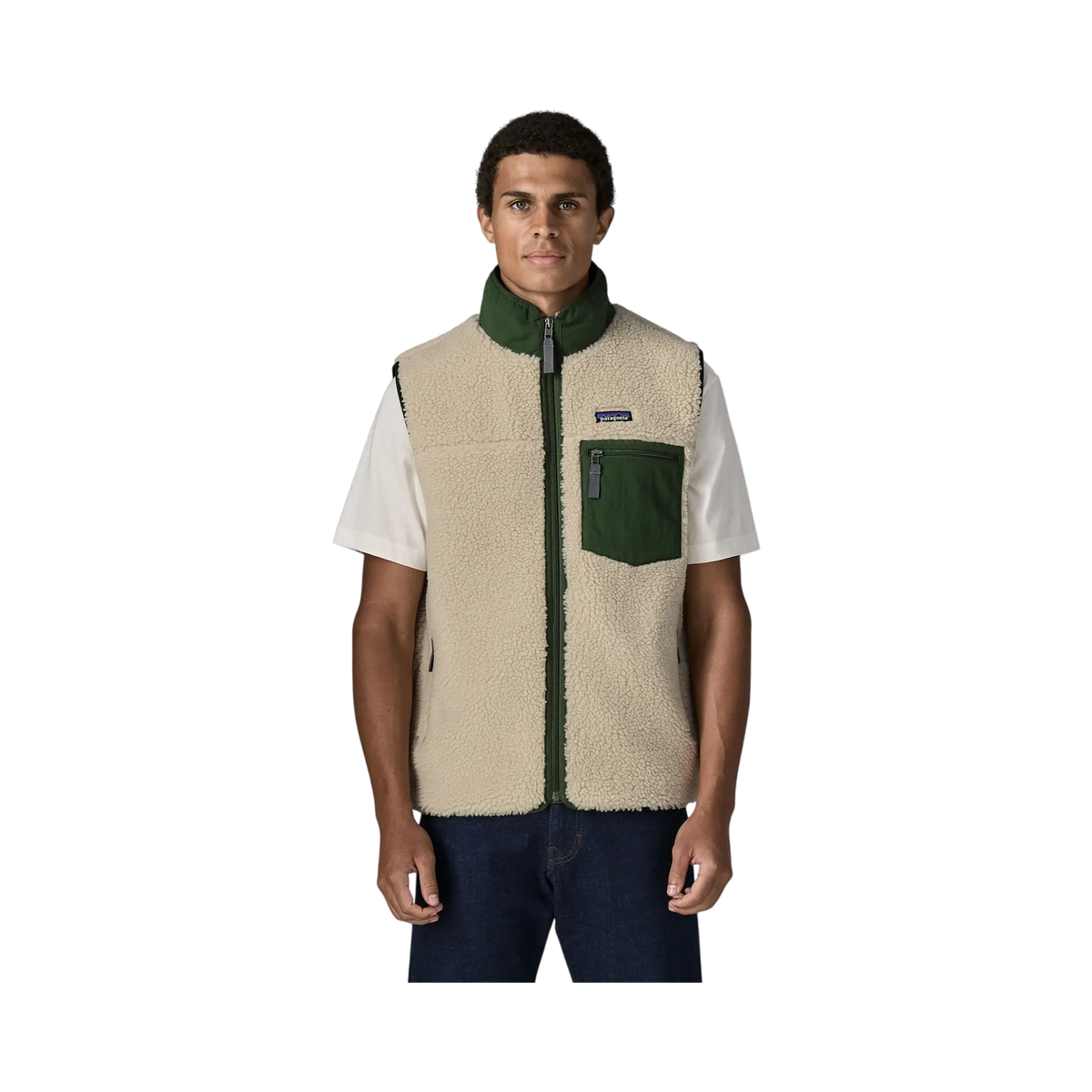 Patagonia - Jackets & overshirts - M's Classic Retro-X Vest green Patagonia Purpose Trust