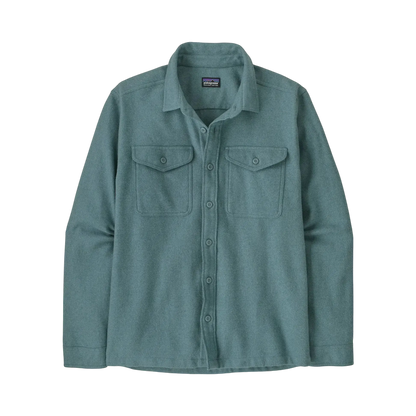 Blue Surfshop flannel shirt - Shapers Club House Patagonia with two chest pockets and a classic collar