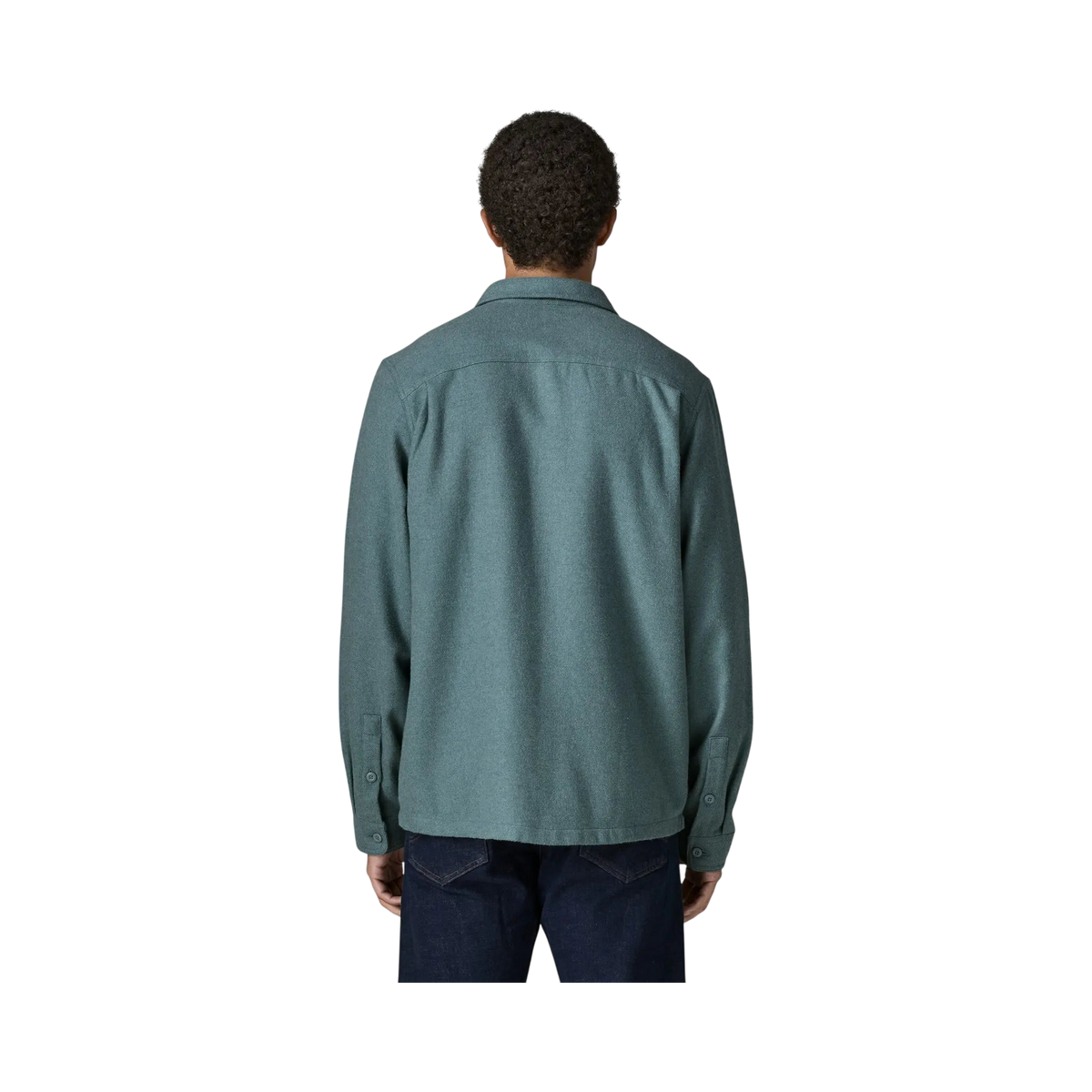 Men's Patagonia Fjord blue flannel shirt - view 3